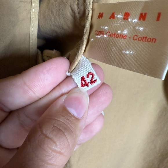 Marni Open Front Trench Jacket Coat Size US 6 - Picture 7 of 7